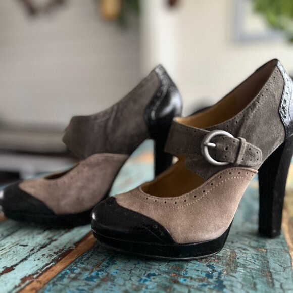 Nine West Vintage Styled Mary Jane Stiletto, Size 7 - Picture 7 of 7